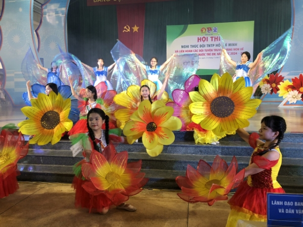 Hình ảnh cho bài viết Phú Yên tổ chức Hội thi Nghi thức Đội TNTP Hồ Chí Minh và Liên hoan các Đội truyên truyền măng non về phòng, chống đuối nước ở trẻ em